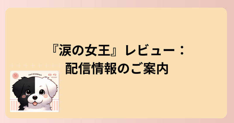 配信情報のイラスト