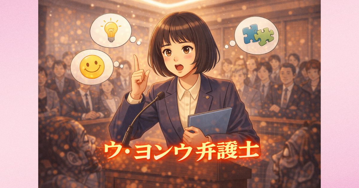 『ウ・ヨンウ弁護士は天才肌』あらすじ・レビュー・最新配信情報【自閉スペクトラム症】